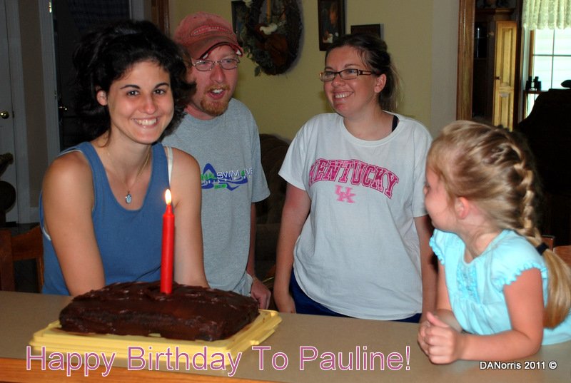 happy birthday julie cake. Julie, Brent and I had baked a